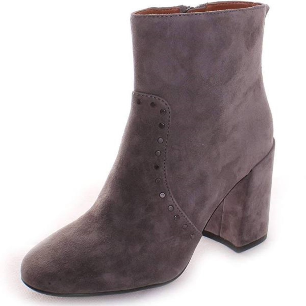 Coach Gray Ankle Boots